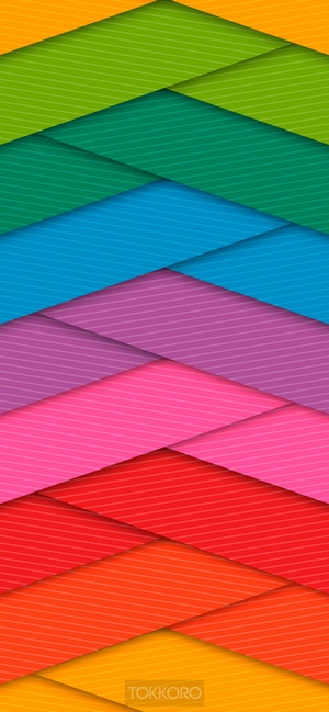Abstract multicolor layered geometric pattern