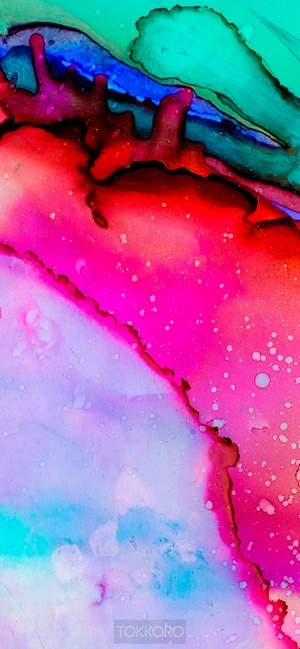 Abstract multicolor fluid art iPhone 11 Pro Max background