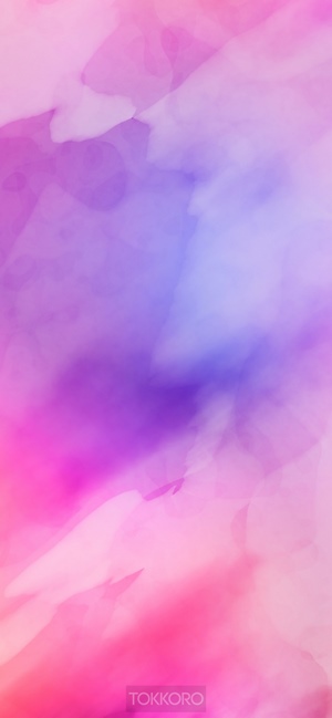 Pink and purple watercolor wash drawing