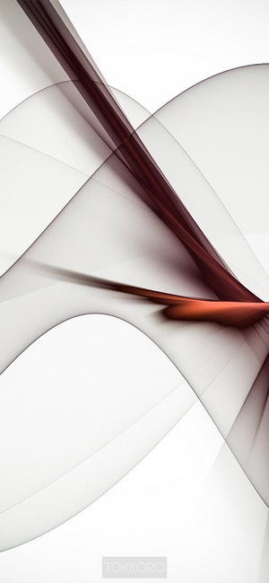 Abstract dark red and grey waves on white