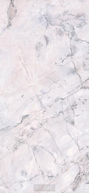 White marble texture with grey veins