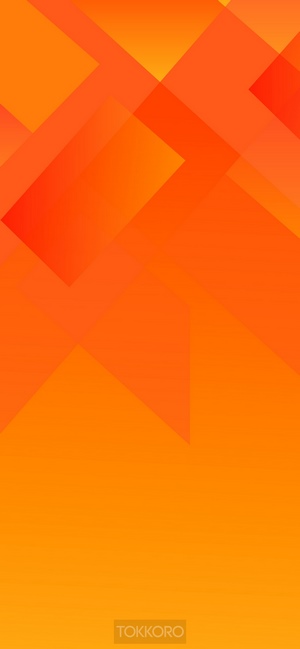 Abstract orange geometric shapes