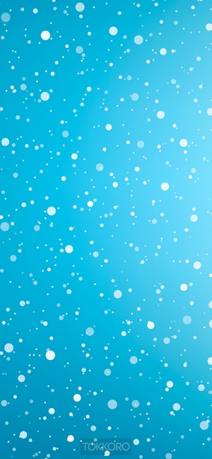 Blue background with white snowflakes