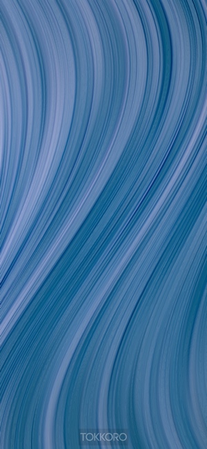 Abstract blue waves screensaver