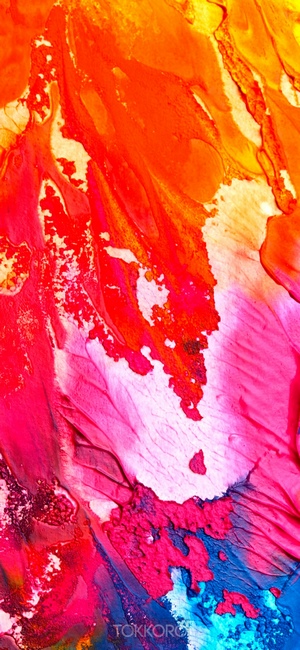 Abstract multicolor paint texture