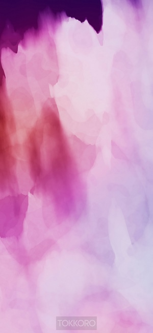 Abstract watercolor wash drawing with purple and pink hues