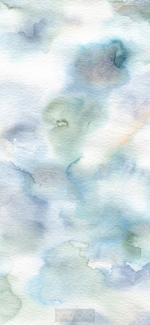 Abstract watercolor wash drawing