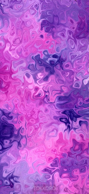 Abstract Pink and Purple Swirls
