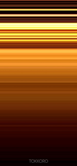 Abstract horizontal stripes in warm tones