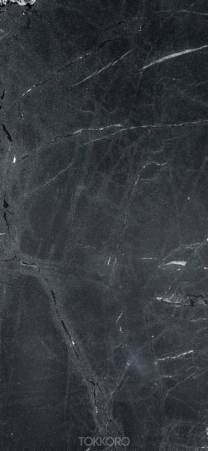 Black marble texture with white veins