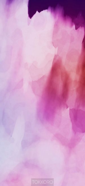 Abstract watercolor wash drawing with purple and pink hues
