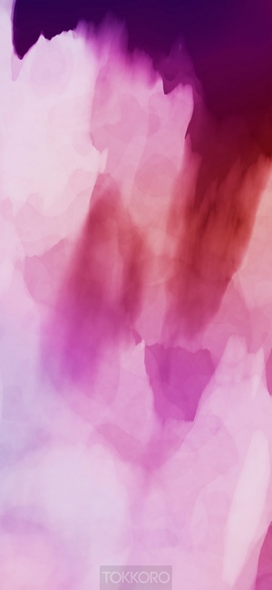 Abstract watercolor wash drawing with purple and pink hues