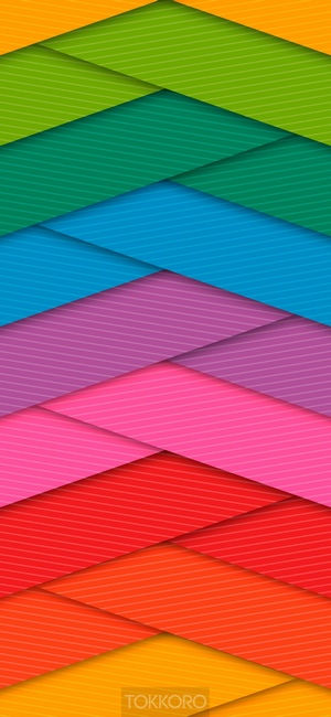 Abstract multicolor layered geometric pattern