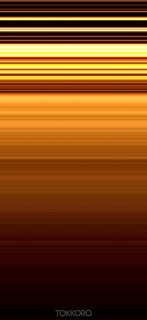 Abstract horizontal stripes in warm colors