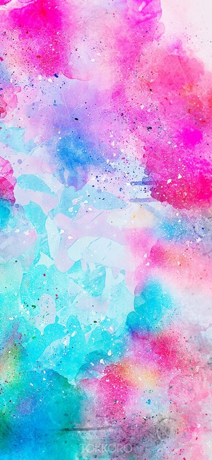 Abstract watercolor splash art