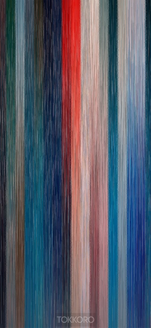 Abstract vertical stripes of various colors