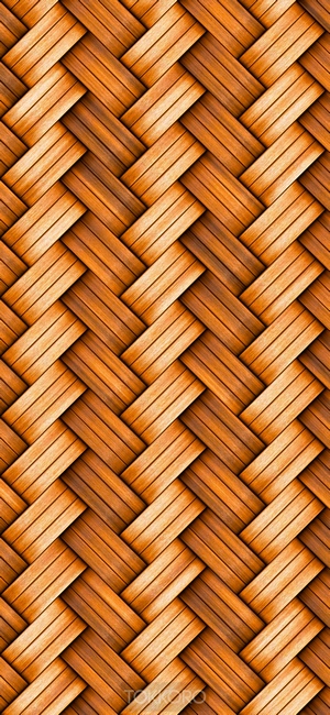 Woven wood pattern