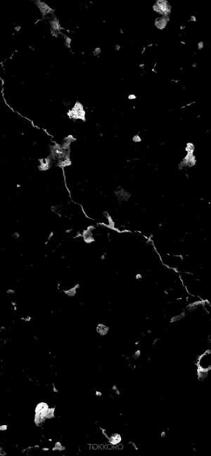 Cracked black marble texture