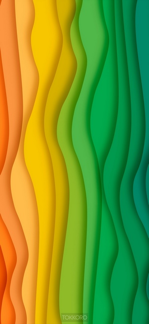 Abstract multicolor waves
