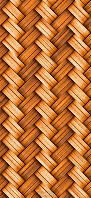 Woven wood parquet pattern