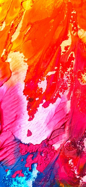 Abstract multicolor paint texture