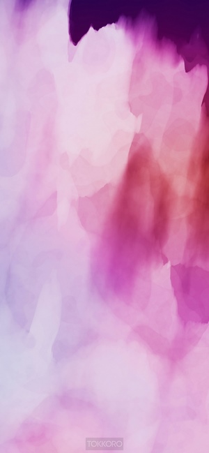 Abstract watercolor wash with purple and pink hues