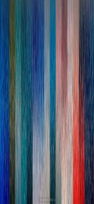 Multicolor vertical stripes abstract art