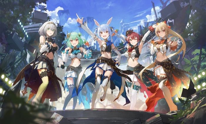 Hololive Virtual YouTubers Group Artwork