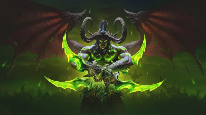 Illidan Stormrage from World of Warcraft