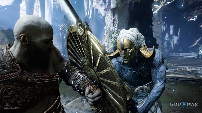 Kratos from God of War Ragnarök