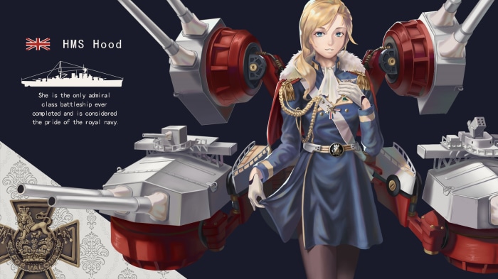 HMS Hood from Azur Lane