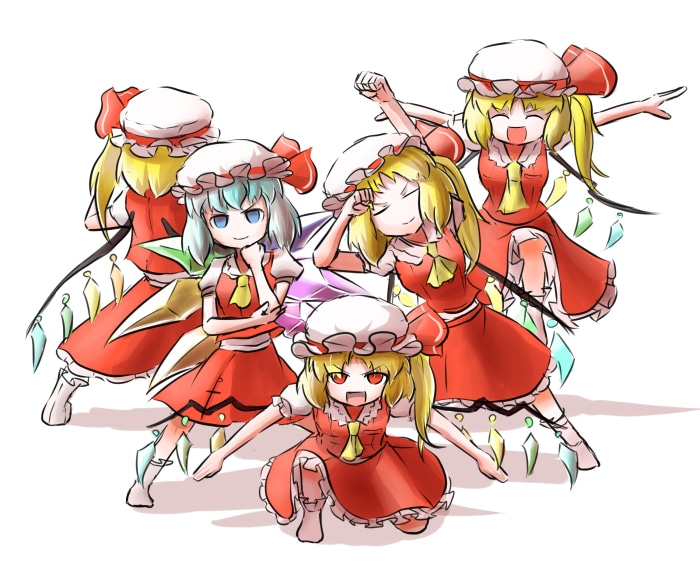 Touhou: Cirno and Flandre Scarlet