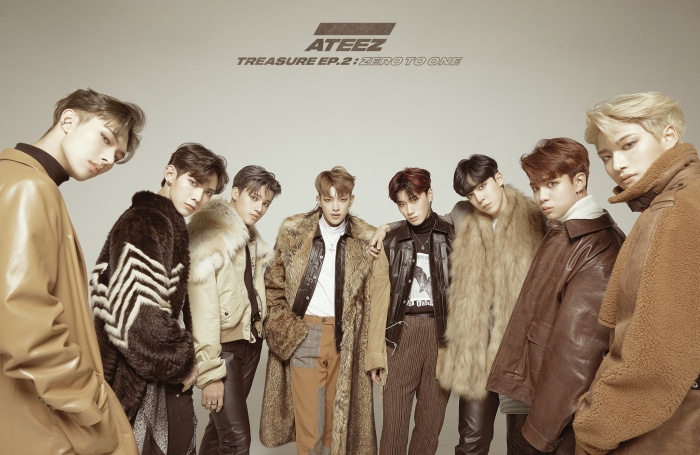 ATEEZ Group Photo from Treasure EP.2 Zero to