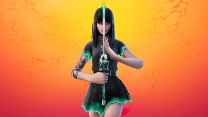 Charlotte from Fortnite Tattered Spirit