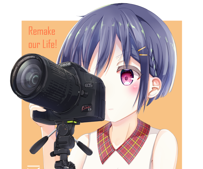 Aki Shino from Remake Our Life! with Canon EOS Kiss X3