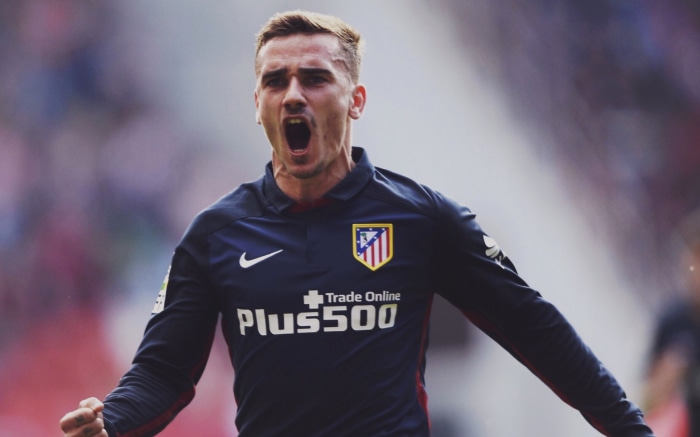 Antoine Griezmann from Atlético Madrid