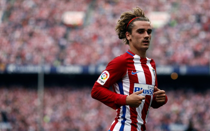 Antoine Griezmann from Atlético Madrid 4K