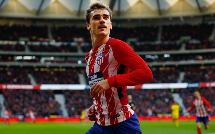 Antoine Griezmann from Atlético Madrid 4K