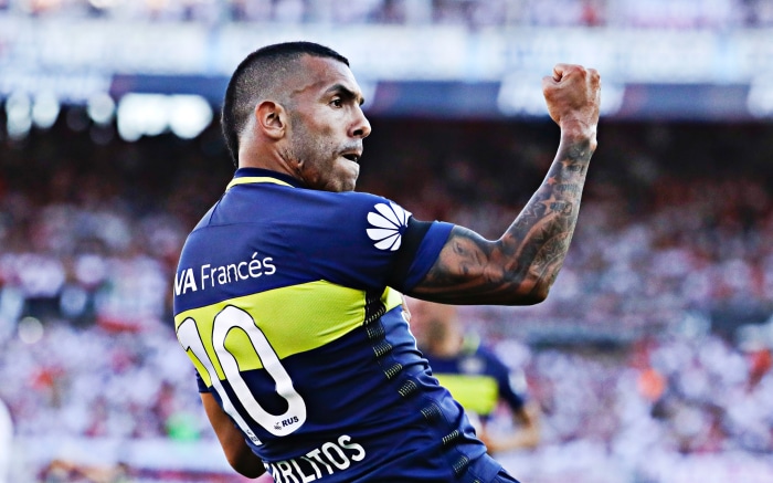 Carlos Tevez from Boca Juniors