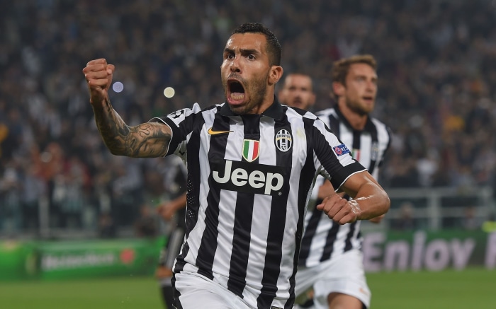 Carlos Tevez of Juventus F.C.