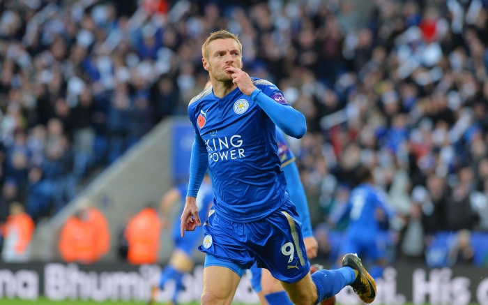 Jamie Vardy from Leicester City