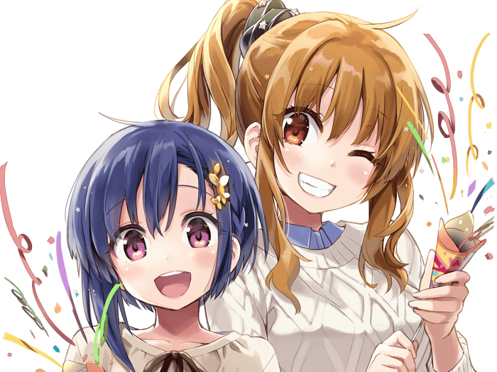 Aki Shino and Nanako Kogure from Remake Our Life!