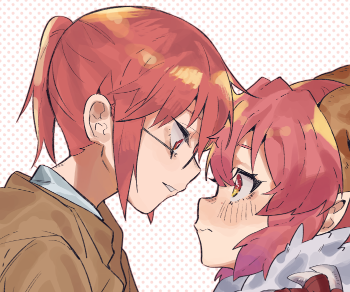 Kobayashi and Ilulu from Miss Kobayashi's Dragon Maid