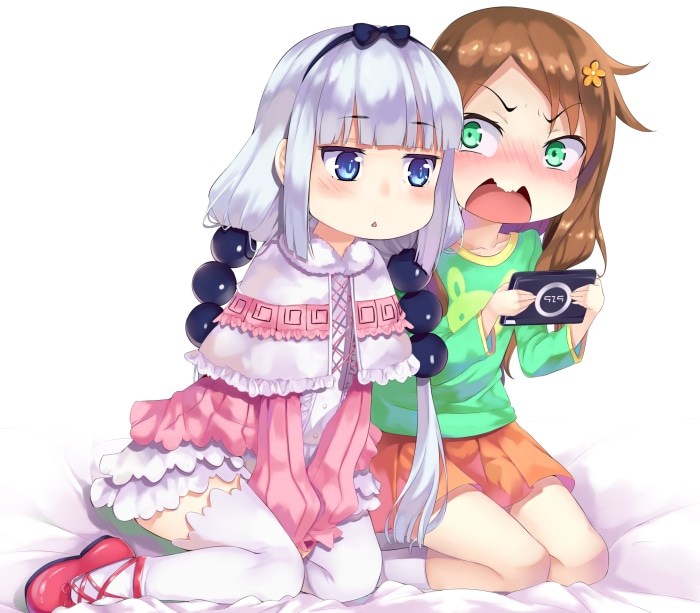 Kanna Kamui and Riko Saikawa from Miss Kobayashi's Dragon Maid