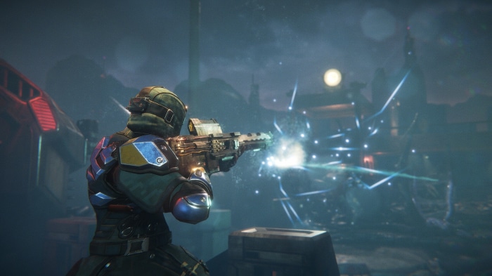 Soldier firing a weapon in Phoenix Point
