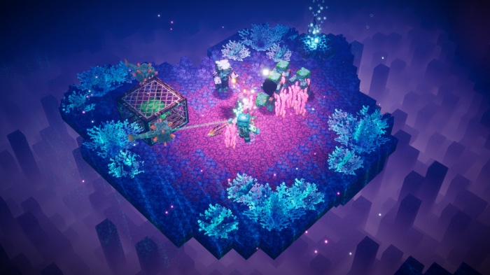 Minecraft Dungeons: Underwater Island Combat