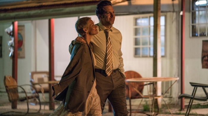 Jason Sudeikis and Evangeline Lilly in South Of Heaven