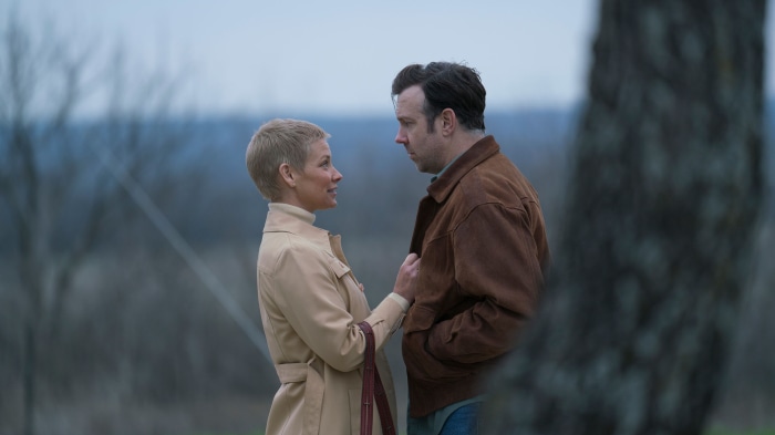 Evangeline Lilly and Jason Sudeikis in South Of Heaven