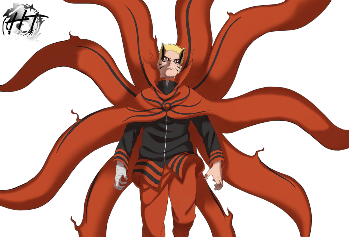 Naruto Uzumaki in Baryon Mode from Boruto
