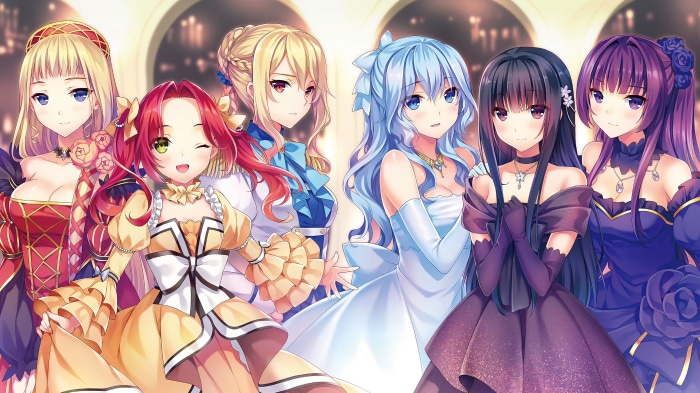 Seirei Gensouki 4K: Liselotte Cretia, Sumeragi Satsuki, Charlotte Galarc, Lilianna Centostella, Silvie Rubia, Ayase Miharu